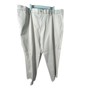 Dockers Pants Mens 42x30 D3 Classic Fit Signature Khaki Cotton Flat Front Beige